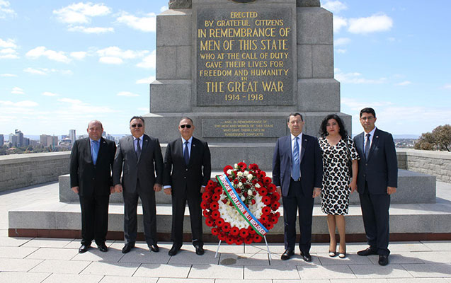 Azərbaycan deputatları Avstraliyada - Fotolar