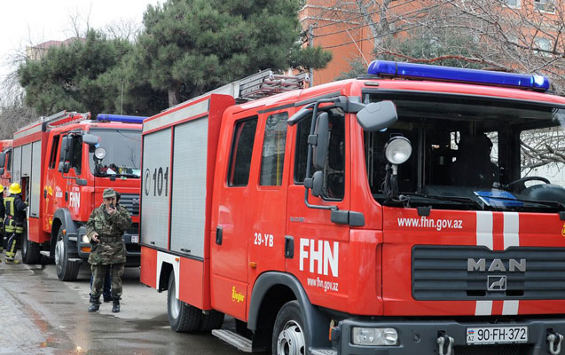 Qusar bazarında güclü yanğın - FHN məlumat yaydı