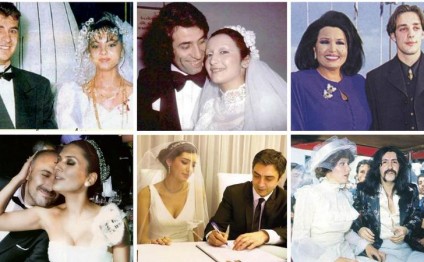 Məşhurların heç yerdə görmədiyiniz toy FOTOLARI