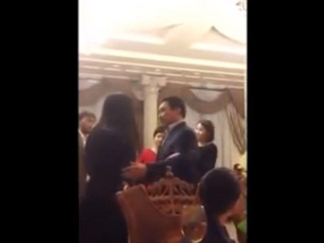 Qız sevgilisinin toyunda elə qanqaraçılıq saldı ki ... - VİDEO