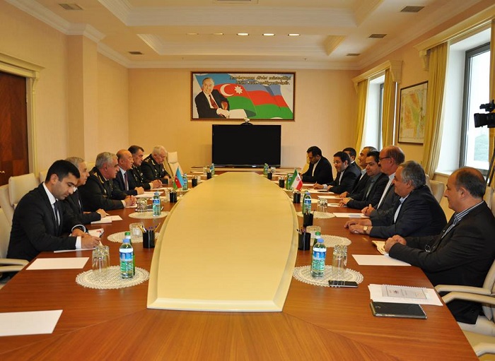 Nazir Ərdəbil valisi ilə görüşüb