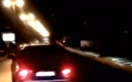 Bakıda ''Niva'' ilə belə təhlükəli manevr edir - VİDEO