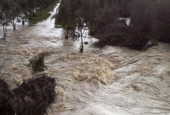 Ağsu çayı daşdı, bəndləri uçurdu – VİDEO