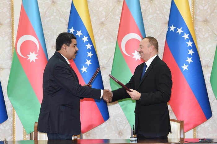 Azərbaycan-Venesuela sənədləri imzalandı - FOTO