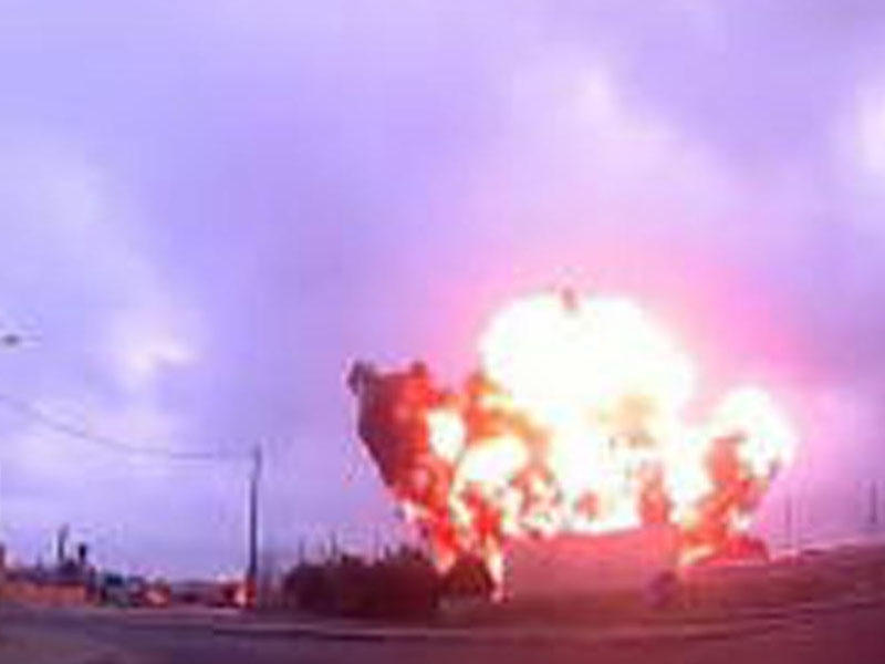 Təyyarənin qəzaya uğrama anı - ŞOK VİDEO