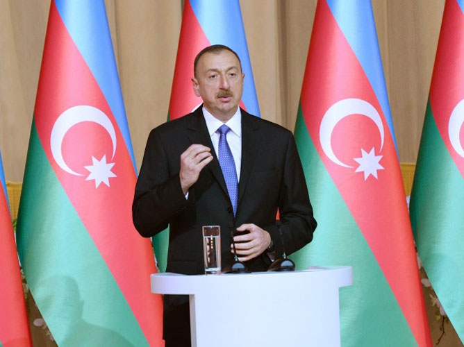 Azərbaycan prezidenti: “Neftin qiymətindən asılılığımızı azaltmışıq”