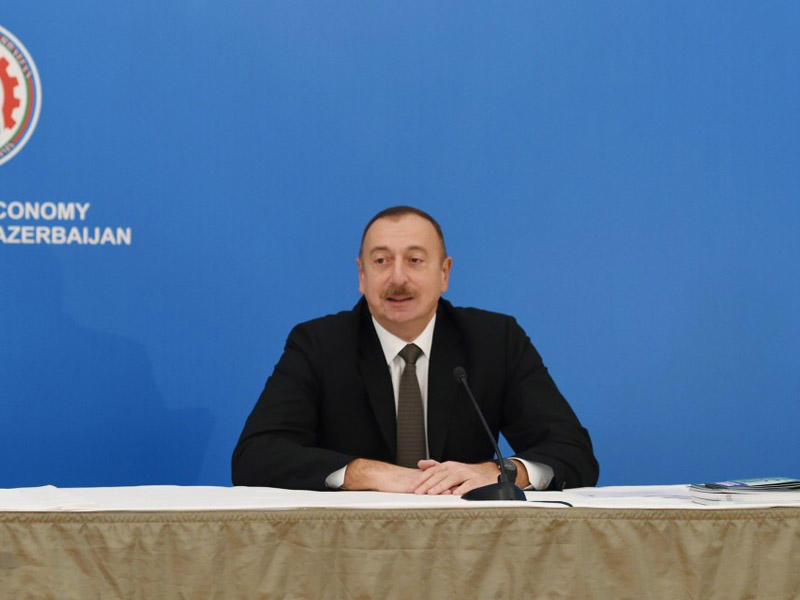 Prezident İlham Əliyev: 