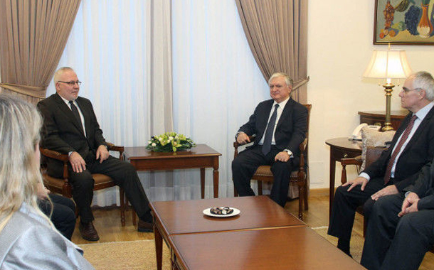 Həmsədrlər Nalbandyanla Qarabağ münaqişəsini müzakirə ediblər