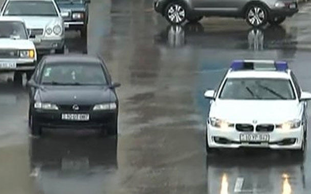 Bakıda işıqfor işləmədi, 4 maşın toqquşdu — VİDEO