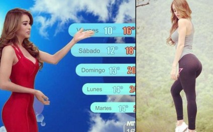 Hava proqnozu verilişinin ən gözəl aparıcısı - FOTO+VİDEO