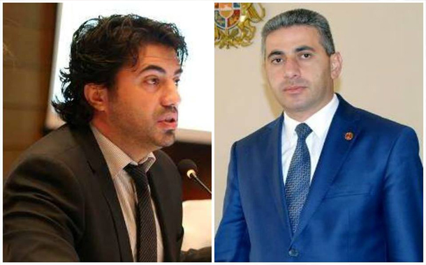 Emin Hüseynov erməni səfirlə Azərbaycana QARŞI — ŞOK FAKTLAR