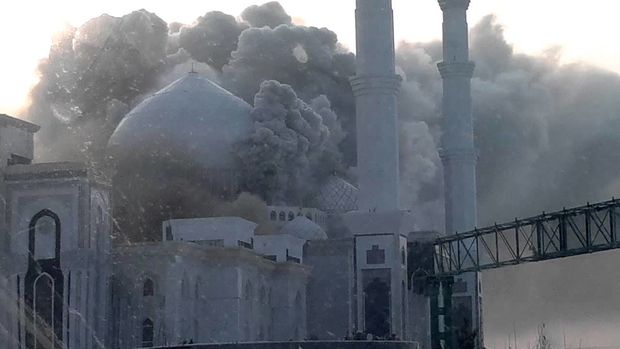 Ağsuda məsciddə yanğın