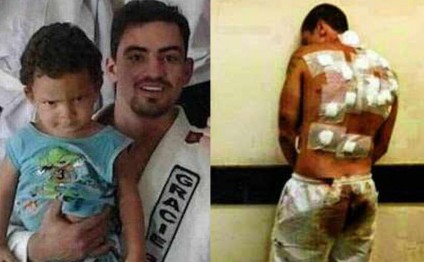 1 yaşlı ögey oğluna təcavüz edib öldürən adama məhkumlardan dərs - FOTOLAR