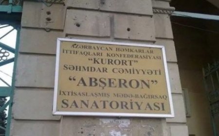 “Abşeron” sanatoriyasında bazar açıblar - Foto fakt