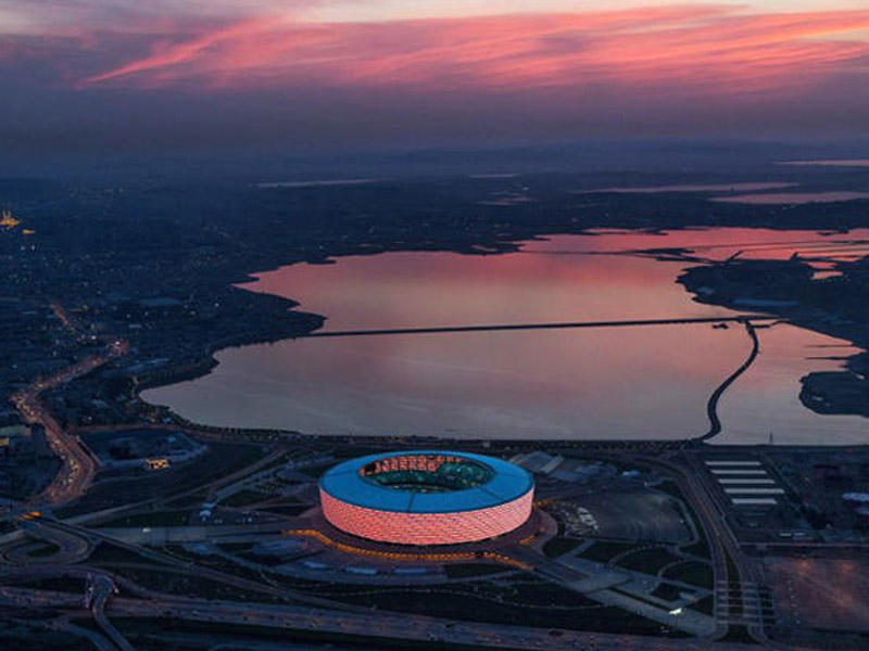 Bakı Olimpiya Stadionunun fotosu 2016-cı ilin memarlıq fotosu adına namizəddir