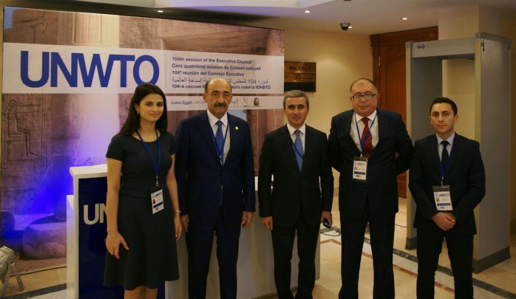 Azərbaycan Ümümdünya Turizm Təşkilatının İcraiyyə Şurasının sədri seçilmişdir - FOTOLAR