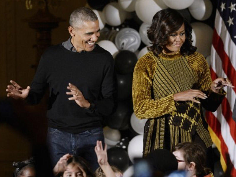 Obama zombi rəqsi etdi - VİDEO