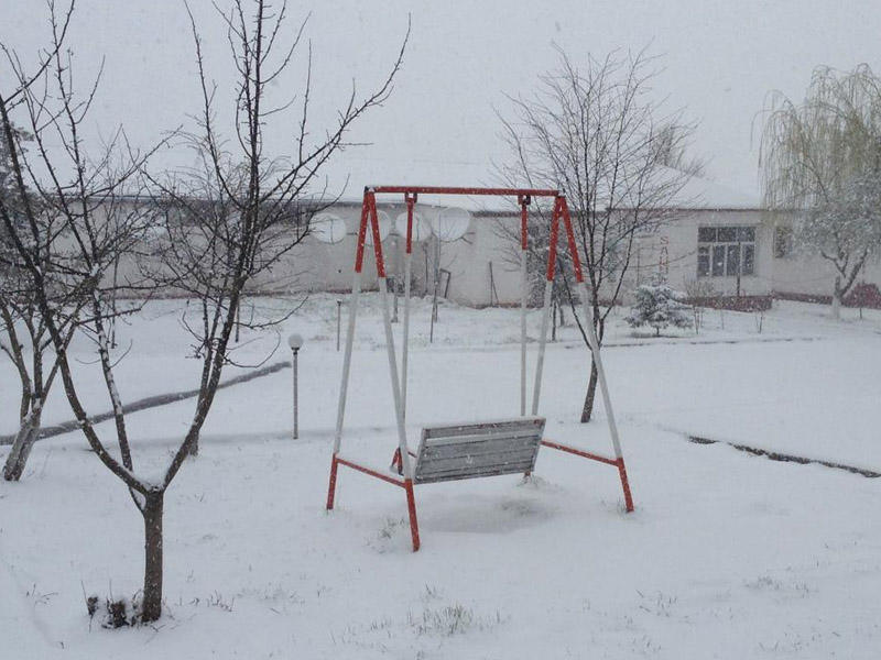 Quba və Qusarda 22 sm hündürlükdə qar yağıb