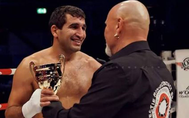 İdmançımız ermənini nakauta saldı - Almaniyada qələbə+Foto