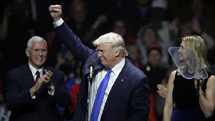 Tramp seçkidə Klintonu qabaqlayır