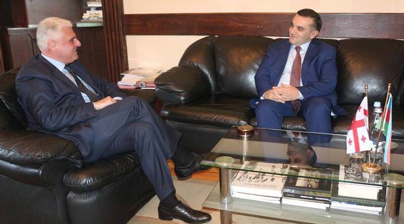 Baş Konsul Batumi şəhərinin meri ilə görüşüb - FOTO