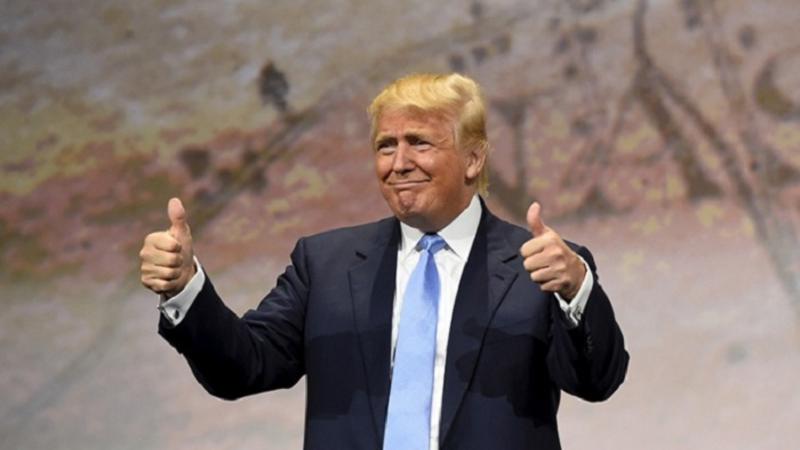 Trampdan qələbə nitqi - 