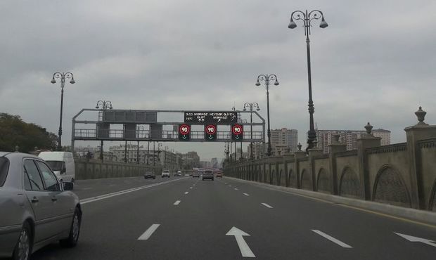 Diqqət: Bu yolda sürət həddi dəyişdirildi