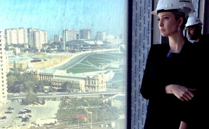 Donald Trampın qızı Bakıda - FOTOLAR