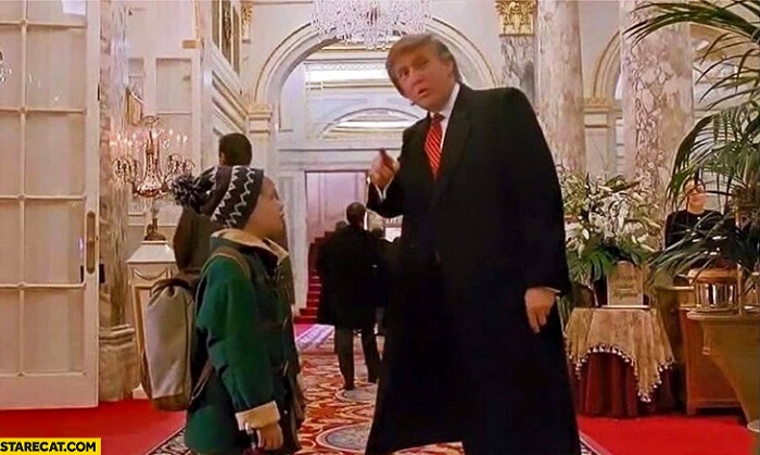 Trampın filmlərindən fraqmentlər + VİDEOLAR