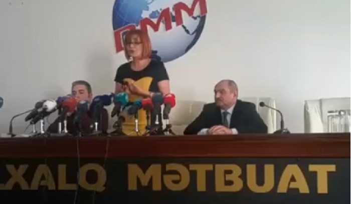 Erməni hüquq müdafiəçisi Bakıda mətbuat konfransı keçirir - CANLI YAYIM