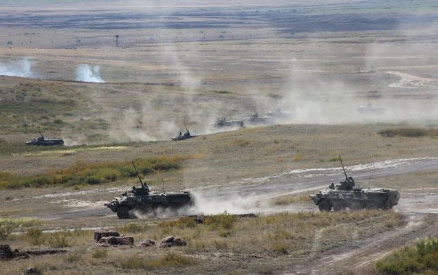 Ermənilər Ağdamda yeni hərbi təlimlər keçirdilər - Video