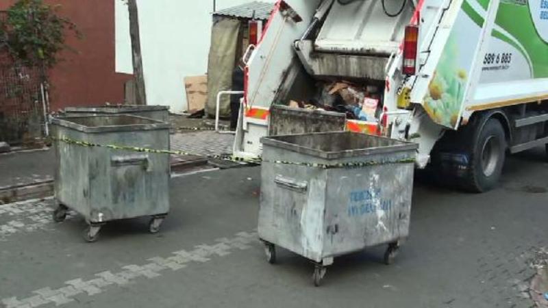 Zibillikdən adyala bükülmüş cəsəd tapıldı - FOTOLAR