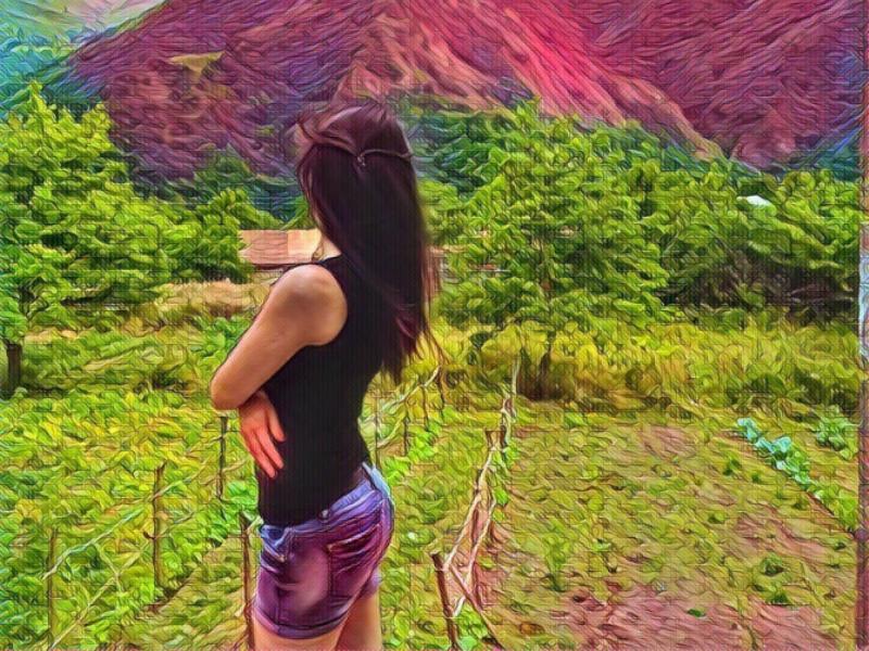 Erməni qızları Kəlbəcərin görüntülərini yaydı - FOTO