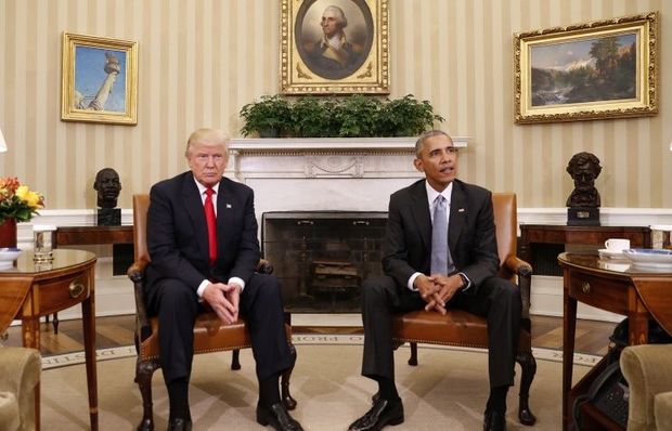 Tramp Obama ilə görüşdü