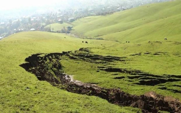 Cənub bölgəsində torpaq sürüşməsi aktivləşib — FOTO