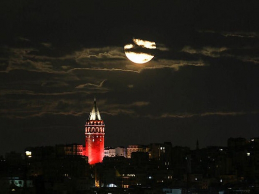 “Super Ay” dünyanın ən iri şəhərlərində belə göründü – FOTOLAR