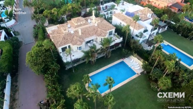 Poroşenkonun İspaniyadakı villası – Video