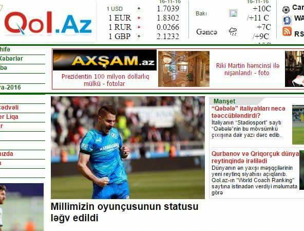 Qol.az saytının 8 yaşı tamam oldu