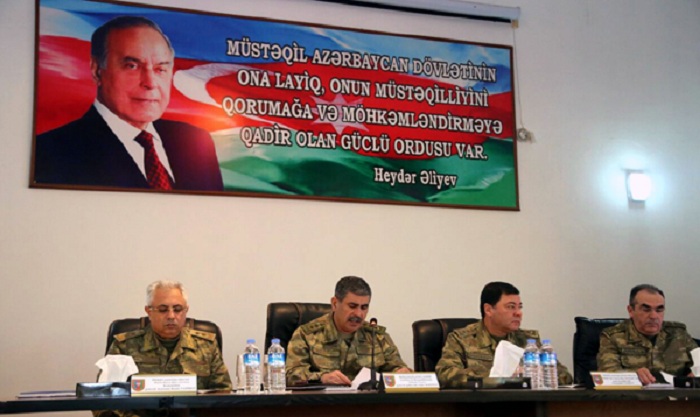 Zakir Həsənov təlimlərdən danışdı - Fotolar