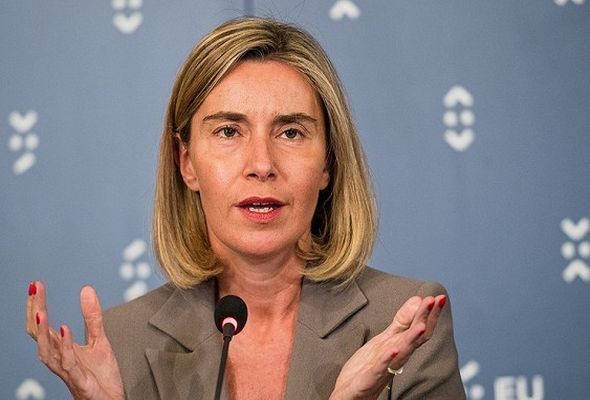 Mogerini: Aİ Rusiyanın Roma statutundan çıxmasına təəssüflənir