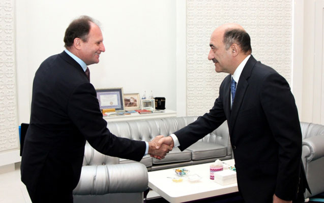 Nazir səfiri qəbul edib - Foto