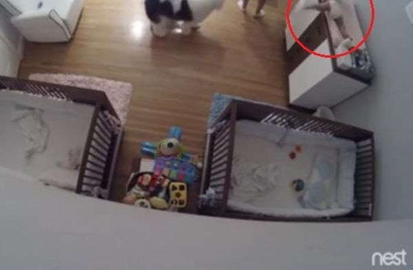 Doqquz yaşlı uşaq körpə qardaşını belə xilas etdi – VİDEO