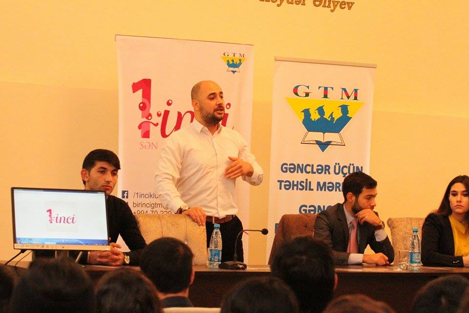 Gəncədəki universiterlərdə  “1inci klub”un təqdimatı keçirilib