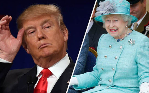 Donald Tramp Böyük Britaniya kraliçası ilə görüşəcək