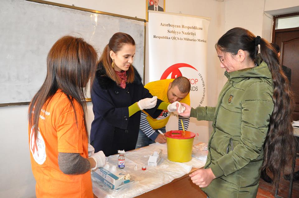 Mingəçevir Dövlət Universitetində “İİV/QİÇŞ-lə testləşmə milli kampaniya”sı təşkil olunub