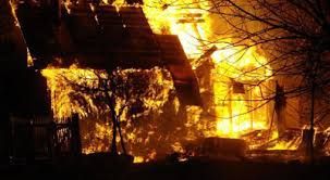 Qubada dəhşətli yanğın - Külə dönmüş meyiti tapıldı...