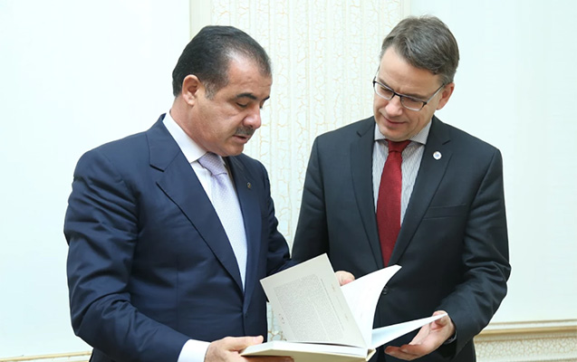 Elmar Vəliyev BMT nümayəndə heyəti ilə görüşüb - FOTOLAR