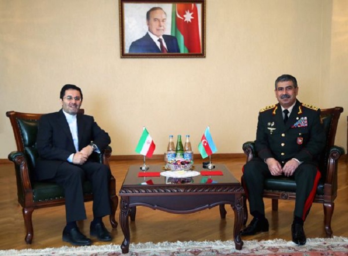 Zakir Həsənov İran səfiri ilə görüşüb