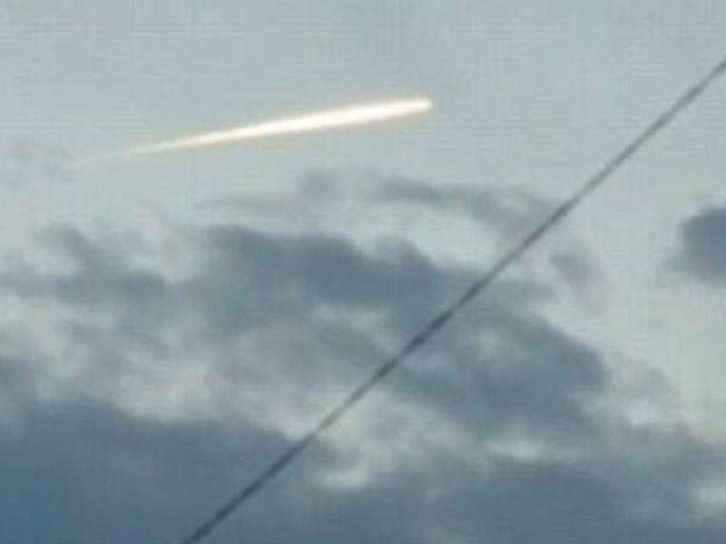 Zəlzələ zamanı səmada görünən insanları vahiməyə saldı - VİDEO 