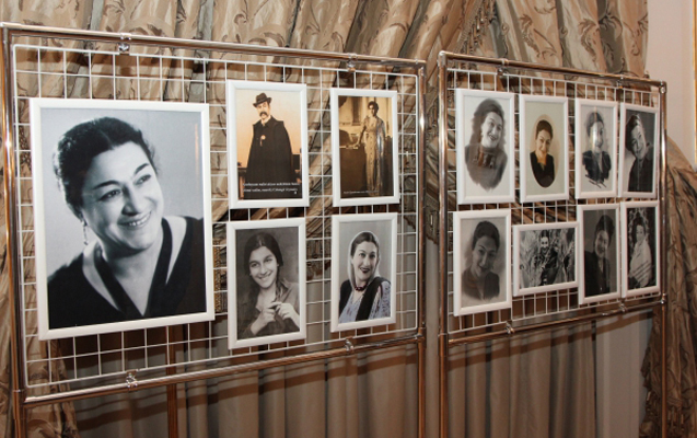 Unudulmaz aktrisanın yubileyindən - Fotolar